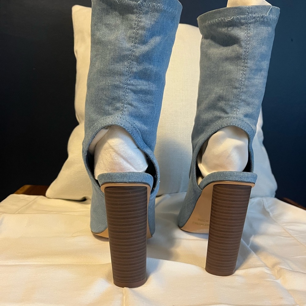 Denim booties - Picture 8 of 12